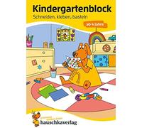 Ulrike Maier Sa Kindergartenblock ab 4 Jahre - Schneiden, kleben, bastel (Poche)