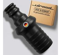 ULROAD Adaptateur de raccord Gardena de 25 mm pour tuyau d'arrosage, système de clic de 25 mm