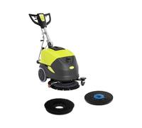 Ulsonix Autolaveuse Auto Laveuse Autoportée Autotractée Monobrosse Machine Entretien Sol Professionnelle TOPCLEAN 1000 (1 000 W, 1 450 m²/h, Racloir 55 cm, 2 Réservoirs, Cordon 18m)