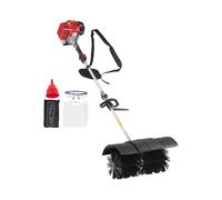 ulsonix Balai motorisé essence 1,4 kW (2,3 Ch), largeur de travail 54 cm, réservoir 1 L, Balai brosse thermique professionnel polyvalent extérieur