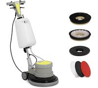 Ulsonix Monobrosse Professionnelle 1 100 W, 154 tr/min, Brosse de 43,2 cm / 17 pouces, Réservoir eau : 12, 4 L Autolaveuse Machine Entretien du sol
