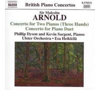 Arnold, M. – Concerto pour deux pianos – CD – NAXOS