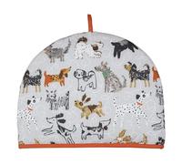 Ulster Weavers - Couvre-théière avec Chiens (35 x 35 cm) - 100% Coton - Chauffe-théière avec Chiens - Couvre-thé Gris pour Chiens - Cadeau pour Les Amoureux des Chiens - Accessoires de Cuisine pour