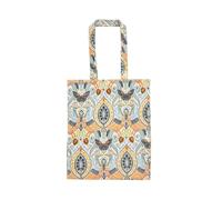 Ulster Weavers Sac en PVC - 100% coton durable avec revêtement facile à nettoyer et doublure en polyester, usage quotidien, facile à nettoyer, construction robuste, taille M, Cotswold, orange,
