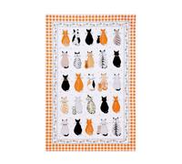 Ulster Weavers Torchon Chat en Attendant Orange - Ludique - Coton