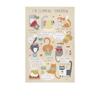 Ulster Weavers Torchon Coton Orange Taille Unique