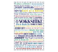 Ulster Weavers Torchon en Coton Motif Yorkshire Born & Bred 29,1 x 18,9 cm