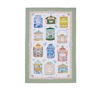Ulster Weavers Torchons Vintage (74 x 48 cm), 100% Coton, torchons de Cuisine, torchons, boîtes à thé, Petit déjeuner Anglais, torchon Vert Sauge