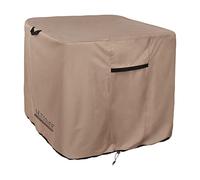ULTCOVER Housse de climatiseur carrée imperméable pour climatiseur extérieur mesurant jusqu'à 76,2 x 76,2 cm