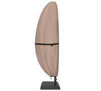 ULTCOVER Housse de parasol de terrasse 600D imperméable - Compatible avec parasol à armature décalée de 2,3 à 3,5 m