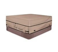 ULTCOVER Housse de Protection carrée imperméable en Polyester 600D pour Spa extérieur 203,2 x 203,2 cm