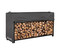 ULTCOVER Housse imperméable pour étagère à bois de chauffage - 2,4 m - Robuste - Noir