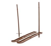 ULTECHNOVO 1 Ensemble Décoration de Noël Set de Sleigh pour Décor de Fête à Ornement Polyvalent de Traîneau pour de Noël Accessoire et Figurines DIY