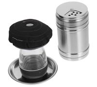 ULTECHNOVO 1 Ensemble Outil de Répartition Huile pour Pancakes Kit Pratique avec Applicateur Huile et Flacon à Épices Ustensile Multifonctionnel pour Cuisine et Barbecue Complet