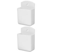 ULTECHNOVO 1 Jeu Support Mural pour Télécommandes Organiseur De Télécommandes Support Mural pour Télécommandes Organiseur De Télécommandes Supports Montés Rangement en Plastique 2 pièces