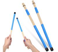 ULTECHNOVO 1 Paire de Batterie en Bois, Balais de Percussion Pratiques Design Antidérapant, Légers et Confortables pour Batterie Acoustique Couleur Aléatoire