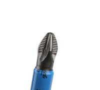 ULTECHNOVO 10 Embouts de Tournevis Ph2 en Acier S2 Antidérapants Rainures, Absorption des Chocs, Longueur 50mm, pour Électricien et Outils Mécaniques
