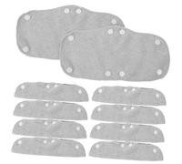 ULTECHNOVO 10 Pièces Absorbantes pour Casque de Sécurité Doublures Réutilisables pour Casques de Protection Confortables et Lavables