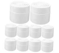 ULTECHNOVO 10 Pièces Boîte à Parfum Vide pour Désodorisant Air Conteneur Plastique avec Couvercle pour Chambre et Salle de Bains Diffuseur Odeurs pour Intérieur