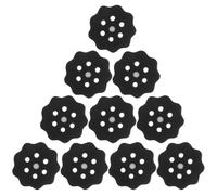 ULTECHNOVO 10 Pièces de Doublures Ajustables pour Casque de Sécurité, Inserts en Mousse pour Casque de Chantier, Adaptées aux Conditions Extérieures pour Travailleurs du Bâtiment