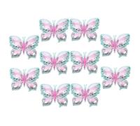 ULTECHNOVO 10 Pièces Décoration de Ballons Aluminium Forme de pour Anniversaire Baptême et Séances Photo Plein Air Ballons Folie Élégants pour Événements Festifs