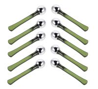 ULTECHNOVO 10 Pièces Eye Applicator Metal Stick For Precise Skincare Application And Puffiness Relief Portable Eye Massager Tool