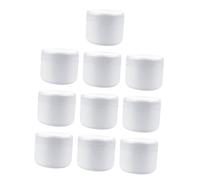 ULTECHNOVO 10 pièces Lot de Boîtes Cosmétiques Vides Contenants Sub Crème Portables Flacons Rechargeables pour Lotions Pommades et Crèmes Design Spiralé Étanche Rangement Pratique pour
