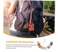 ULTECHNOVO 10 pièces Omamori Suspendus Pendentifs Bénédiction Décoratifs Accessoires pour Santé et Succès