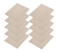 ULTECHNOVO 10 pièces Plaques Mica Résistantes Haute Température pour Micro-ondes Couverture Guide Découpable Protection Lot pour Réparation et Isolation Thermique
