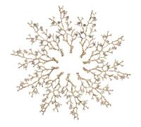 ULTECHNOVO 10 Pièces Strass Décoratifs en Alliage de Zinc Perles Effet Fleur Ornements DIY pour Loisirs Créatifs Accessoires pour Vêtements Chaussures Paquet et Créations Artisanales