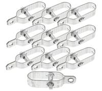 ULTECHNOVO 10 pièces Tendeur Câble Métallique Robuste Compact et Résistant Corrosion Serre-fil Pratique pour Corde Câble et Fil Usage Polyvalent Extérieur et Intérieur