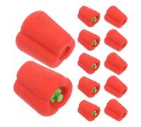 ULTECHNOVO 100 Pièces Erasers Mini Pepper-shaped Vegetable Pencil Erasers For School Supplies Classroom Rewards Party Favors Writing Accessories