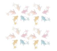 ULTECHNOVO 100 Pièces Figurines Poissons Lumineuses pour Nail Art Diy Accessoires et pour et Usage