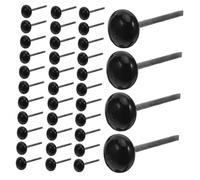 ULTECHNOVO 100 Pièces Glass Safety Eyes for Crochet Animals Needle Felting Dolls Handmade Realistic Craft Eyeballs