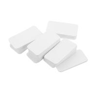 ULTECHNOVO 100 Pièces Micro Support pour Spécimens D'insectes, Papier pour Spécimens D'insectes, Plastique Blanc, Format Portable, pour Entomologistes Professionnels et Amateurs, Terrain