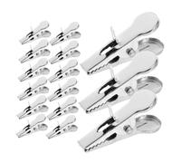 ULTECHNOVO 100 Pièces Pinces Miniatures pour Décorations De Sapin De Noël Pinces Métalliques pour Loisirs Créatifs Et Fleurs Petites Décoratives Multifonctionnelles