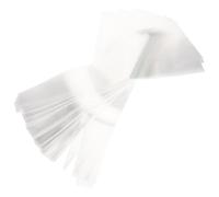 ULTECHNOVO 100 Sachets Transparents pour Fleurs en Plastique Opp, Pochettes Pratiques pour Bouquets Individuels, Paquet à Bouquets Décoratifs Résistants et Légers, pour Fleuristes