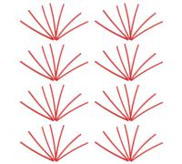 ULTECHNOVO 1000 Pièces Ties de Scellement pour Bonbons et Accessoires de Boulangerie Décoration de Fête avec Motif à Pois Rouges