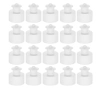 ULTECHNOVO 100pièces Bouchon de Bouteille Plastique à Tirer Bouchon Étanche pour Bouteilles Eau Liquides Fermeture Facile et Rechange