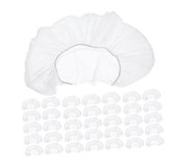 ULTECHNOVO 100pièces Housse De Massage Pour Coussin Facial Housse Jetable Pour Appui-tête Forme De u Pour Table De Massage Non Tissée Pour