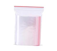 ULTECHNOVO 100pièces Sacs De Rangement Transparents Refermables avec Fermeture Éclair Et Distributeur Lot de Sachets à Fermeture à Glissière pour Objets du Quotidien Et Petits Cadeaux