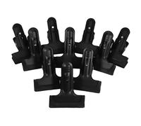 ULTECHNOVO 10pièces Lot de Pinces pour Support De Toile De Fond Pinces Rapides Métal avec Embout pour Fixation De Toile De Fond PVC