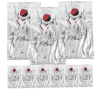 ULTECHNOVO 10pièces Sachets Recharge Vin avec Bec Verseur Réutilisables Pochette Portable Boissons Extérieur