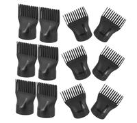ULTECHNOVO 15 pièces Accessoires Peignes pour Sèche-cheveux Embouts Diffuseurs Résistants Chaleur pour Coiffure Rapide et Sèche Compatible Salon de Coiffure Professionnel