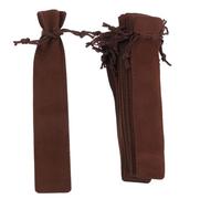 ULTECHNOVO 15 pièces Lot de Pochettes Stylo Anti-Rayures Tissu Épais Sacs de Rangement Portables pour Stylos et Crayons Pochette Fine et Lisse pour Fourniture de Bureau