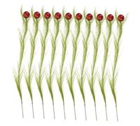 ULTECHNOVO 16 Pièces Décoration Pampas Grass Artificielle Fausse Séchée pour Vase au Sol Point Focal Automne et Thanksgiving Ambiance Naturelle et Festive pour Décor Boho
