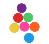 ULTECHNOVO 19mm Jetons de Bingo Colorés en Acrylique 100 Pièces | Disques Ronds de 19mm, Tri et Addition, pour Élèves, Usage Mathématique et Groupes de Probabilité Couleur Aléatoire