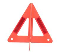 ULTECHNOVO 1Ensemble Kit de Sécurité Routière pour Voiture Triangle Avertissement Réfléchissant Plastique Signalisation Pratique pour Pannes et Travaux Routiers