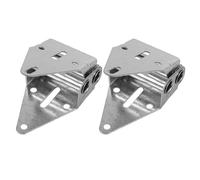 ULTECHNOVO 2 Charnières de Porte de Garage Métalliques Petites à Fermeture Automatique Charnières de Remplacement Résistantes pour Portes Extérieures Adaptées à Résidentielles Finition Lisse