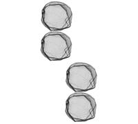 ULTECHNOVO 2 Ensembles Cache Ventilateur Électrique Couvercles De Ventilateur Ronds Couverture Filet De Ventilateur Anti-adhérence Protecteur Des Fans Plastique 2 Pièces * 2